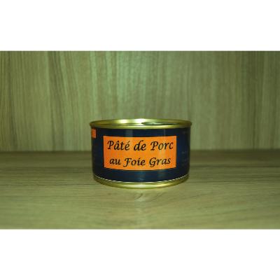 Pâté de porc au foie gras - 200g